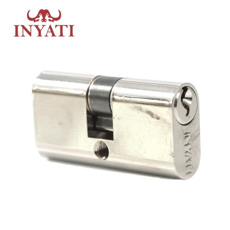 Cylinder Small Oval 54mm Nickel Plated Double Inyati Kb-u5pd